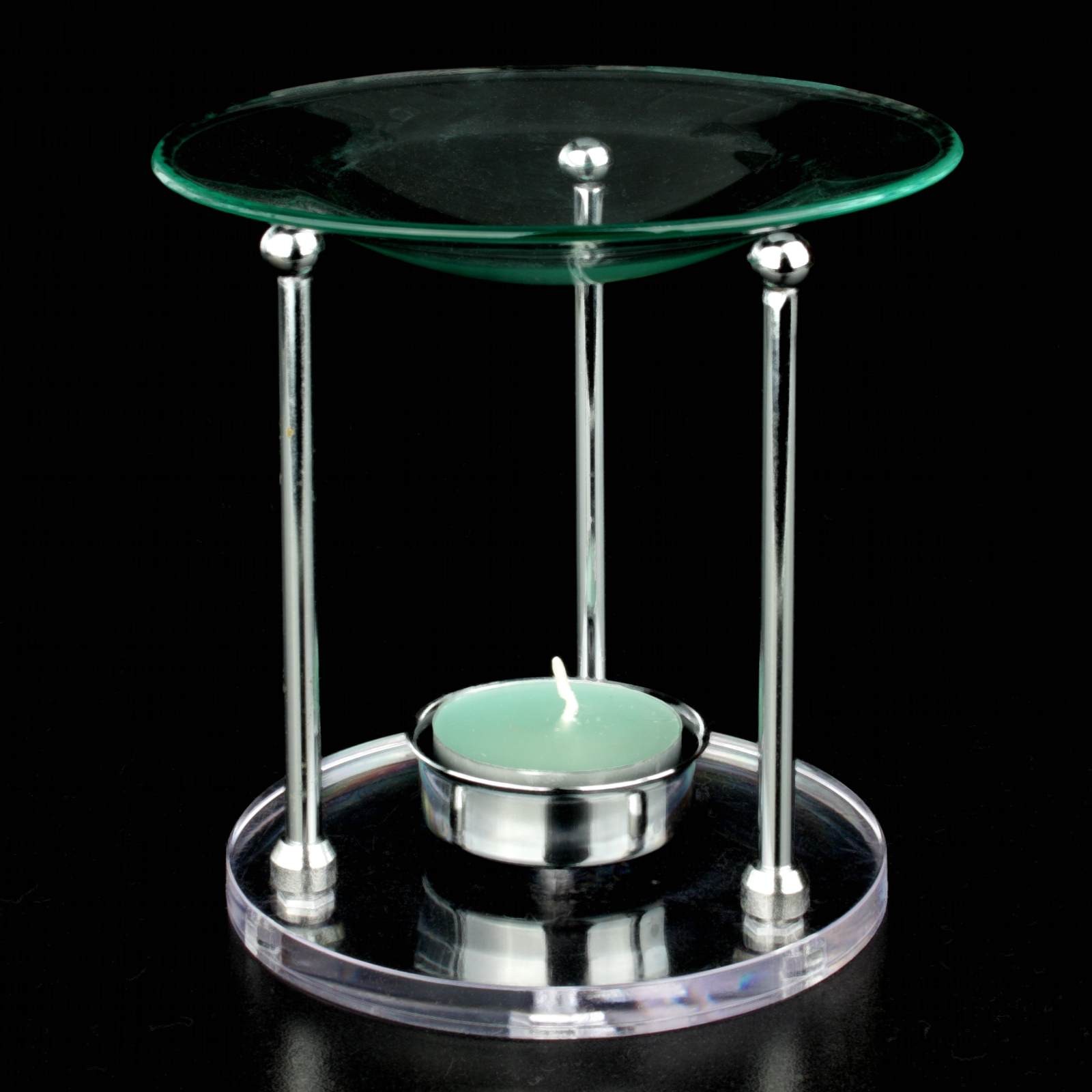 EIKA Aromalampe Duftlampe Duftöl-Lampe Glas Duftstövchen Raumduft